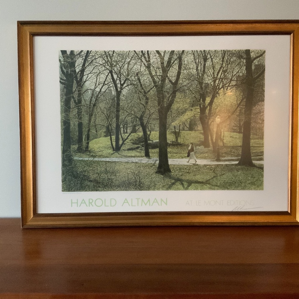 Harold Altman Print (Hand-signed)